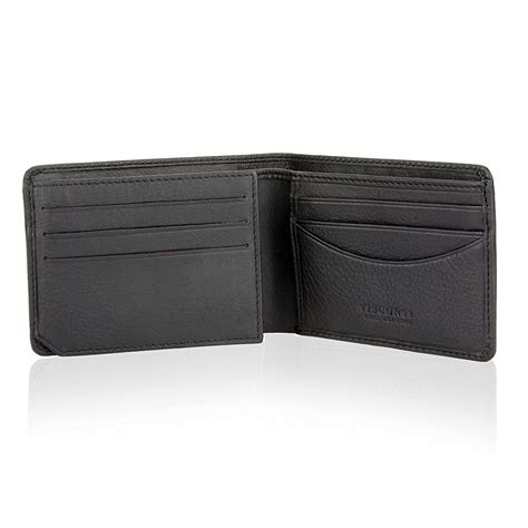 Visconti Thin RFID Multi Card Compact Leather Wallet (6 Cards